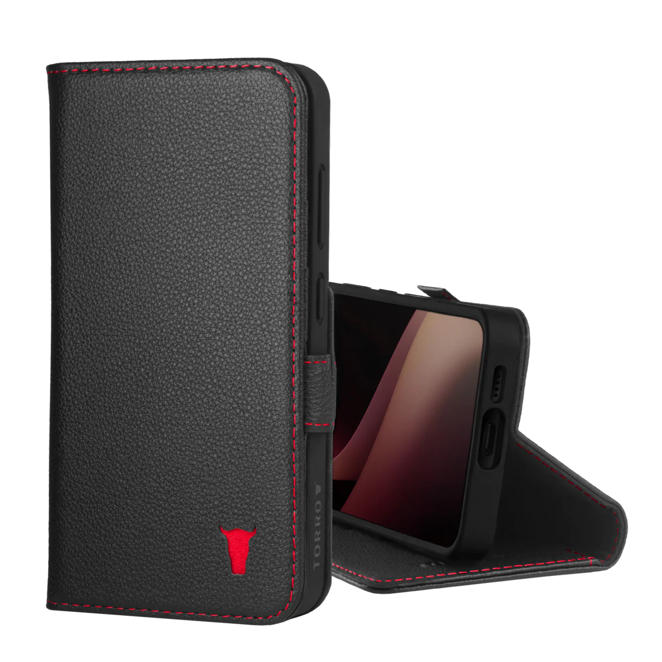 Torro Leather Wallet Stand Case for the Samsung Galaxy S24