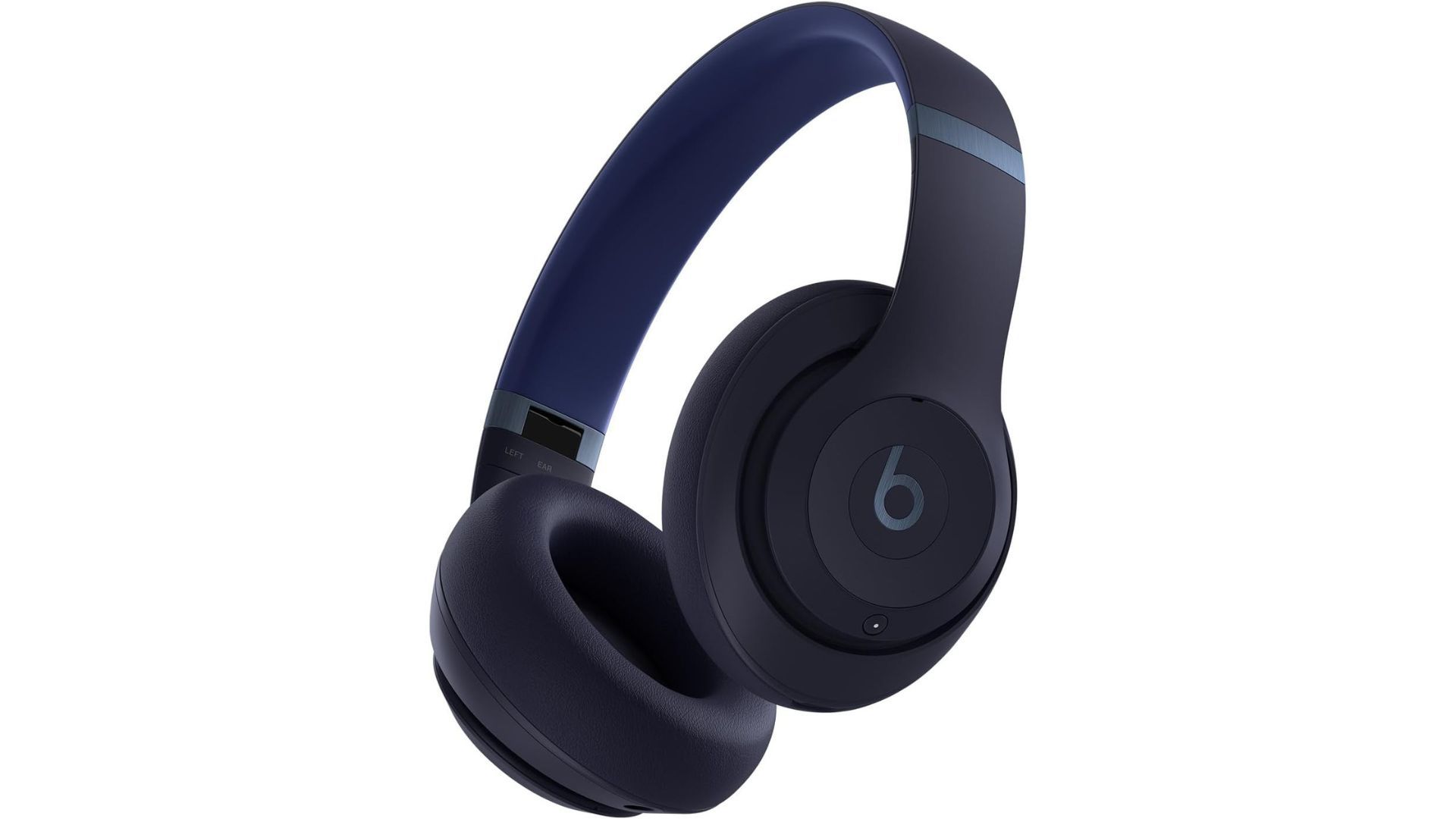 The blue over-ear Apple Beats Studio Pro Headphones