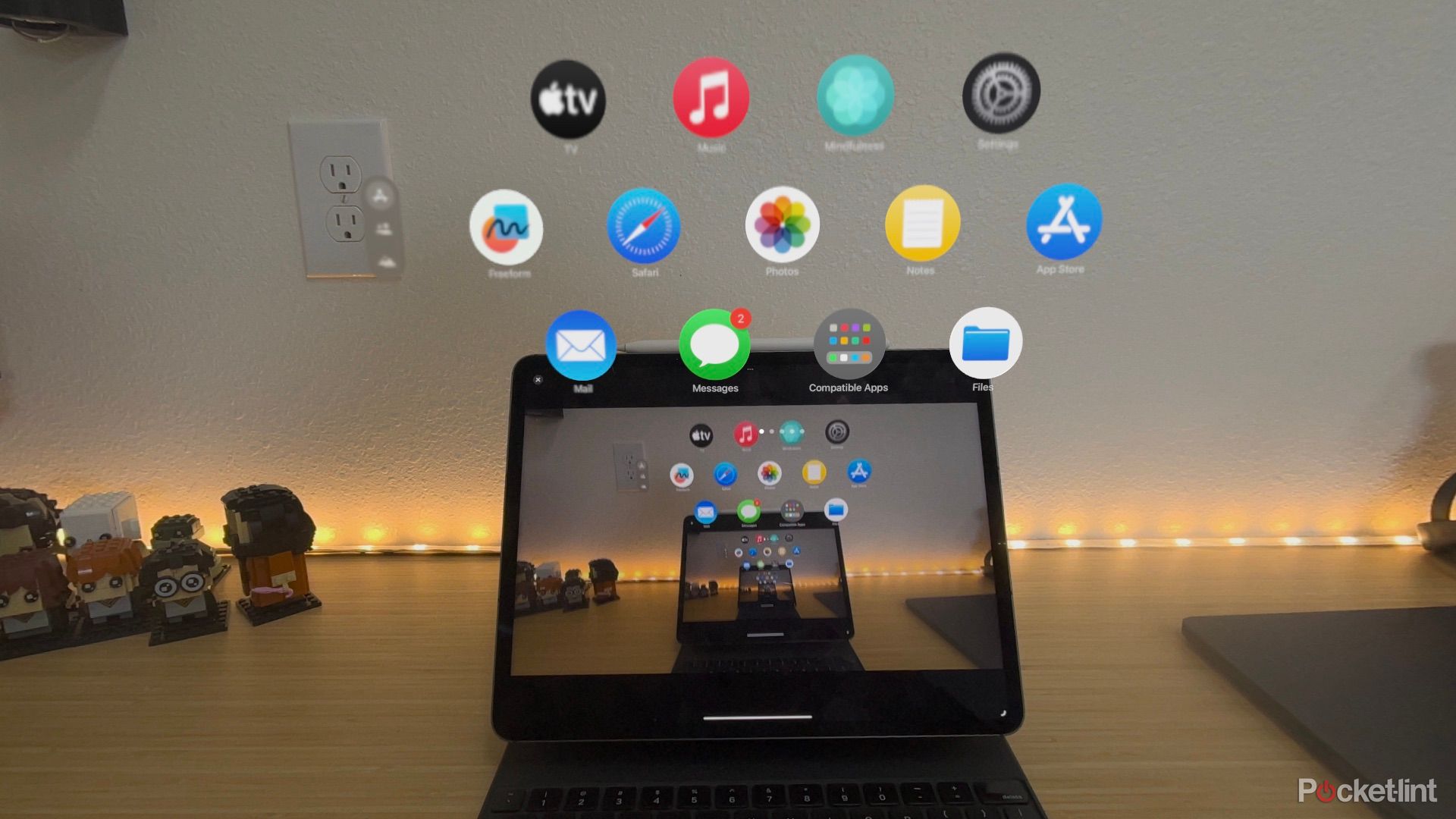 Mirroring apple vision pro to iPad