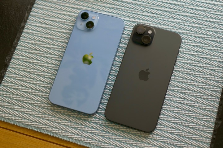 The Apple iPhone 15 Plus and iPhone 14 Plus