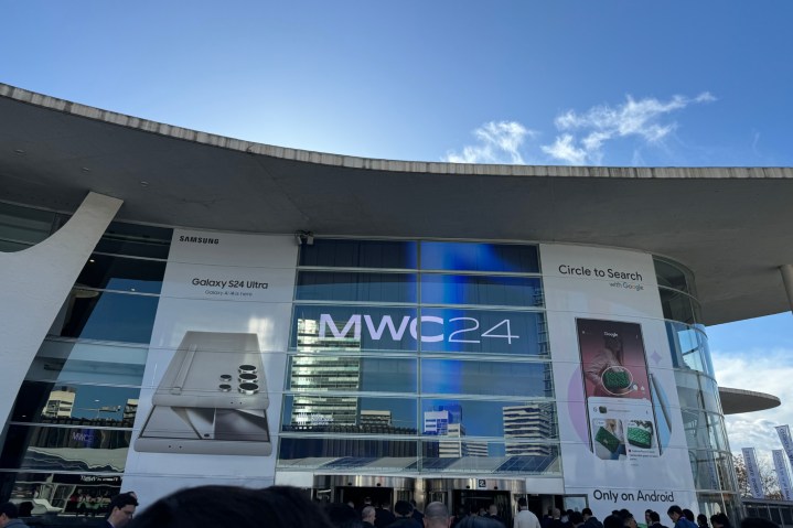 A photo of the Fira at Mobile World Congress 2024.