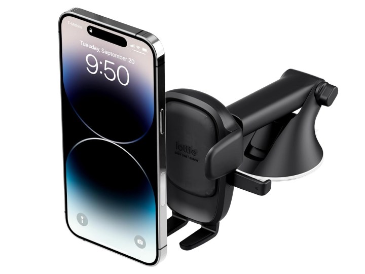 The iOttie Easy One Touch 6 Universal Car Mount on a white background.