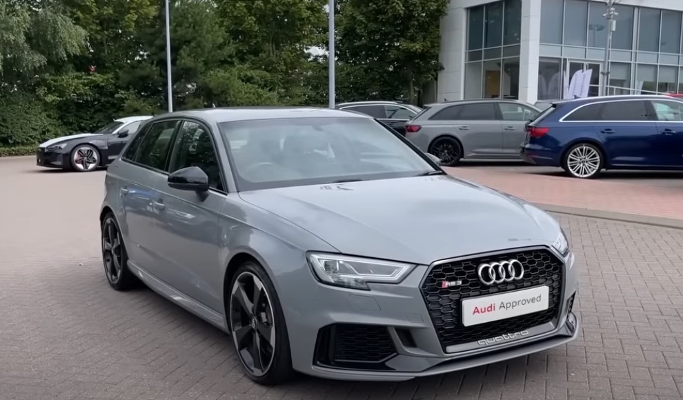 JB described the Audi RS3 as a 'hyper hatch'