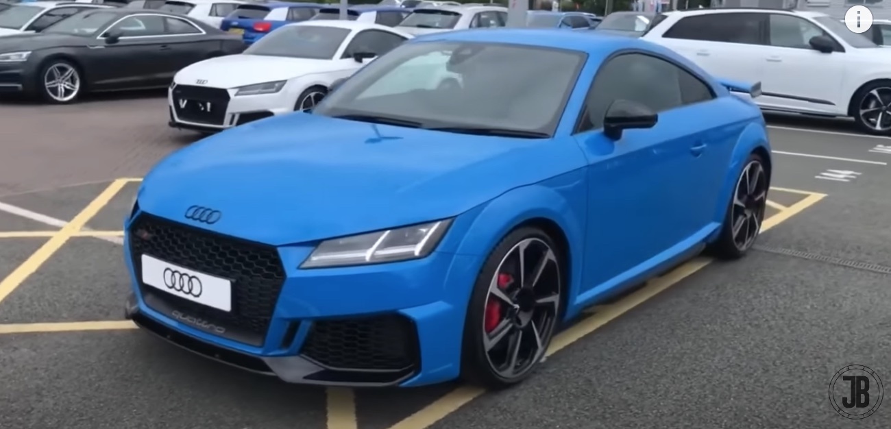 The Audi TT RS can do 0-60mph in just 3.6 seconds