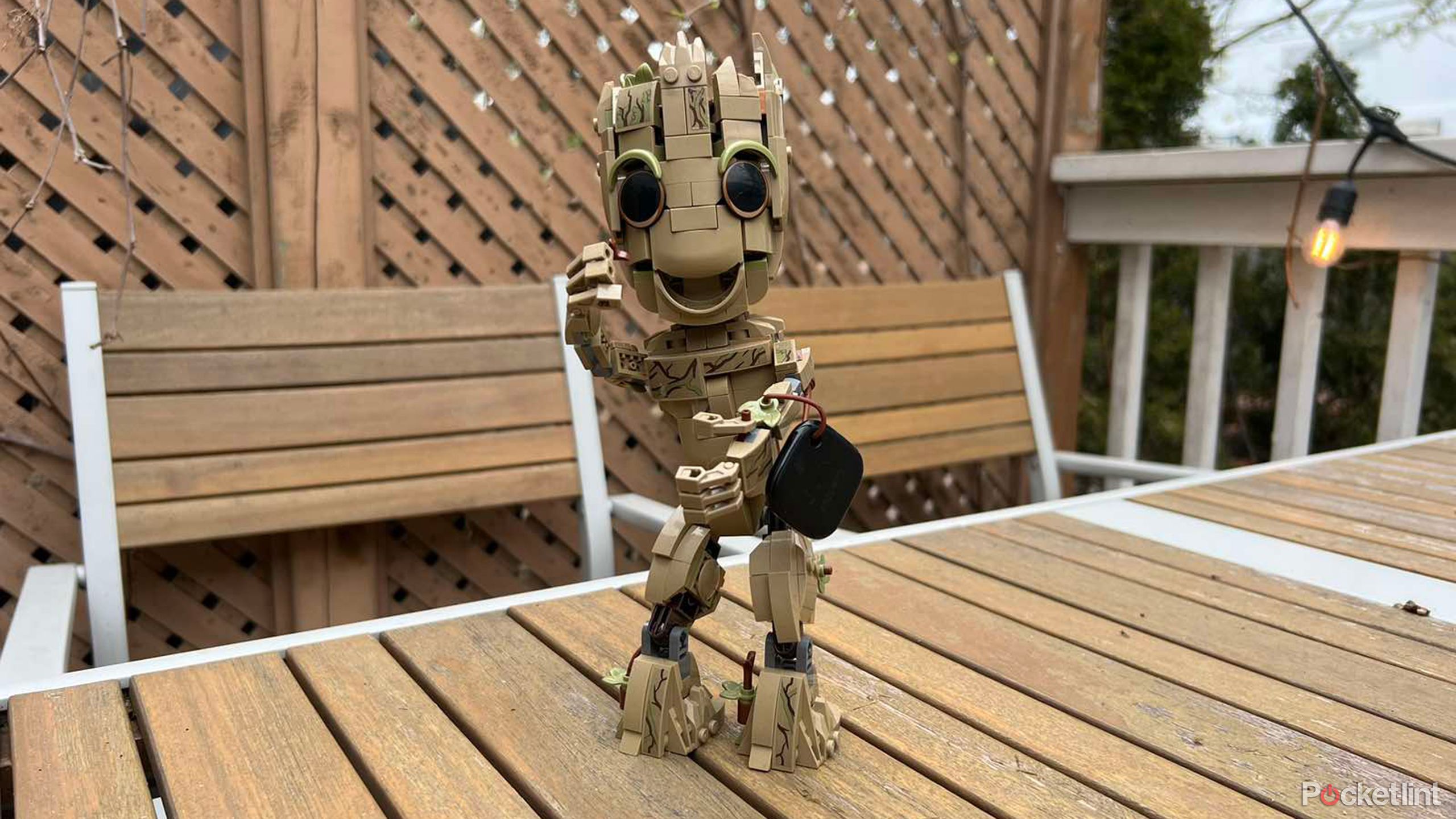 Eufy smartlink tracker with Baby Groot